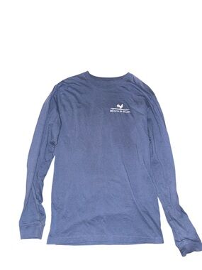 Men’s Long Sleeve Crew Tee - Blue